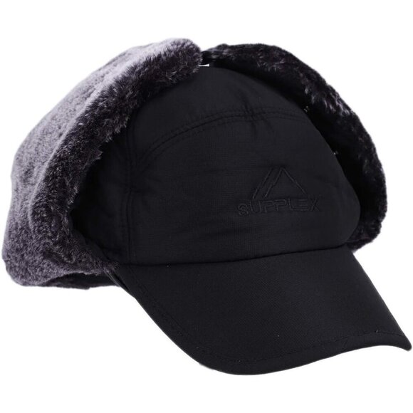 ⭐Men Trapper Hat Winter Russian Fur Hat Aviator Earflap Hat Windproof - Picture 7 of 8